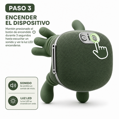 Masajeador De Cuello Con Manos Verde